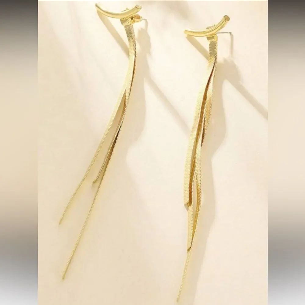 Tassel drop earrings M1004